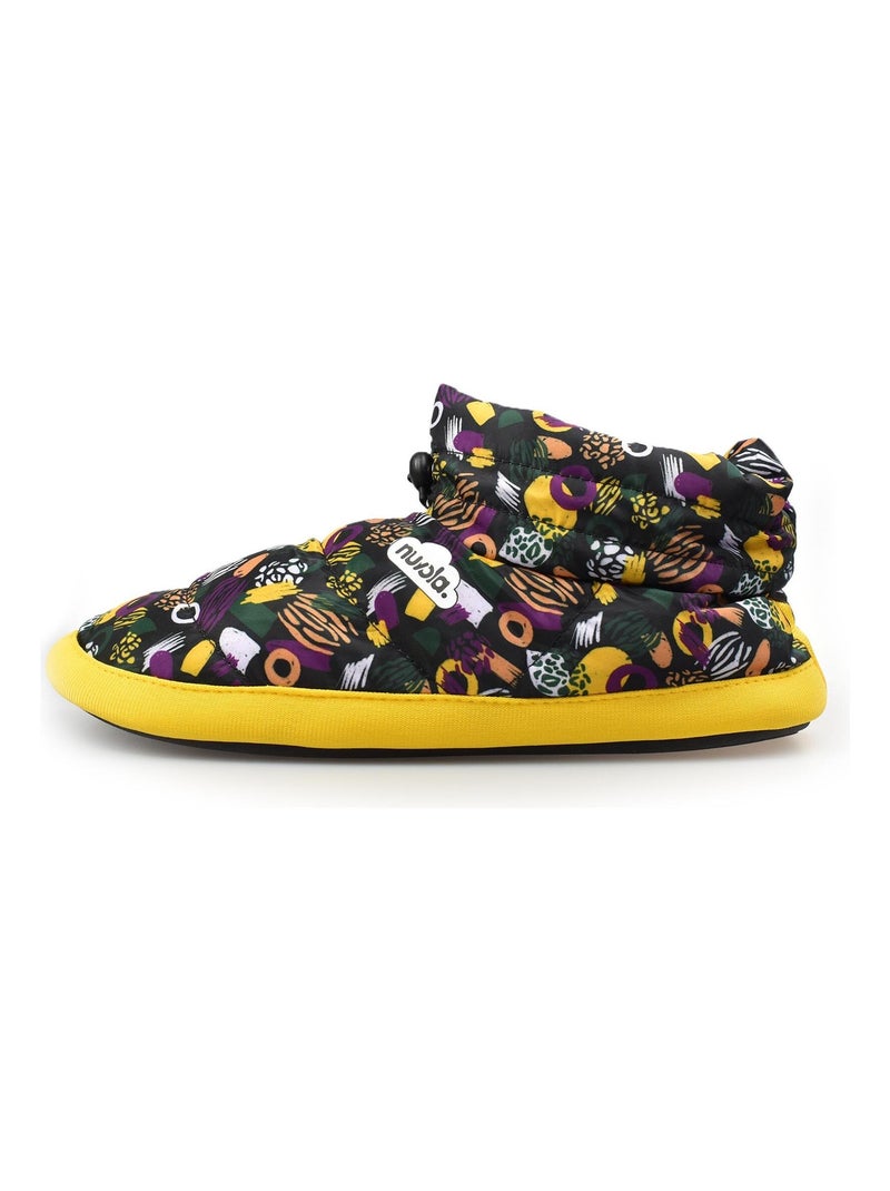 Chaussons unisexes Nuvola avec semelle en gomme. Jaune - Kiabi