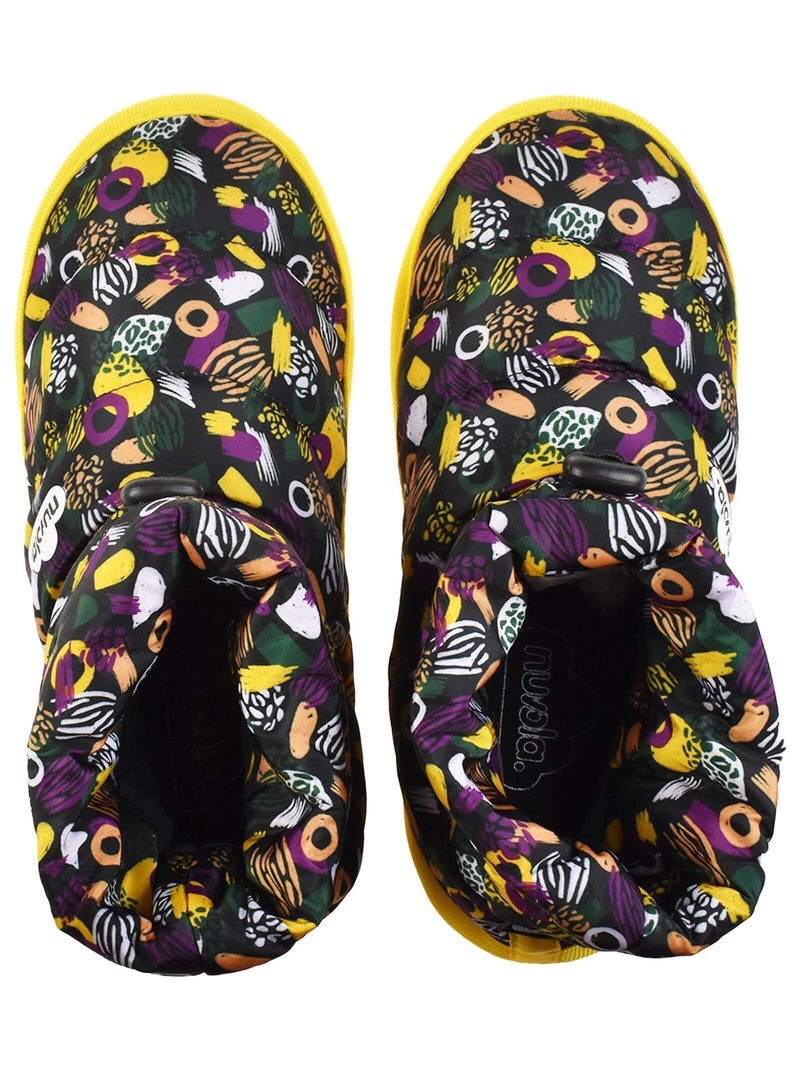 Chaussons unisexes Nuvola avec semelle en gomme. Jaune - Kiabi