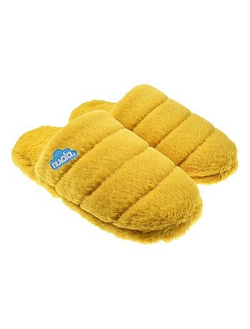 Chaussons unisexes Nuvola avec semelle en gomme