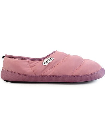 Chaussons unisexes Nuvola avec semelle en gomme
