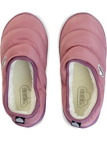 Chaussons unisexes Nuvola avec semelle en gomme