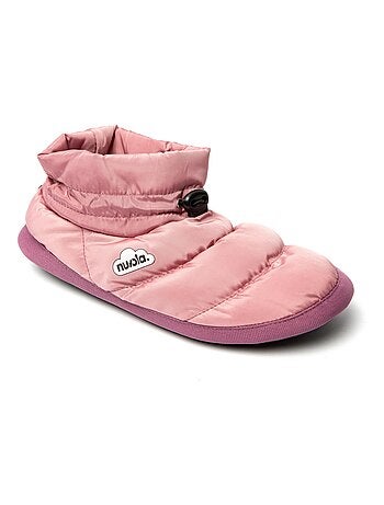 Chaussons unisexes Nuvola avec semelle en gomme