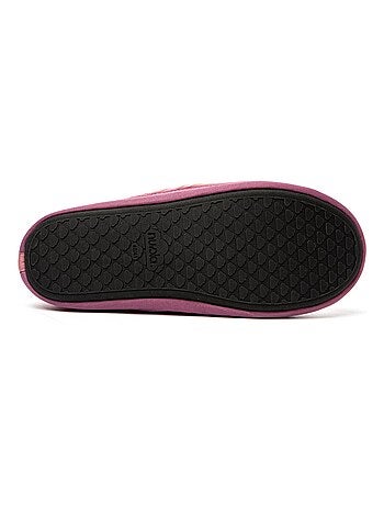 Chaussons unisexes Nuvola avec semelle en gomme
