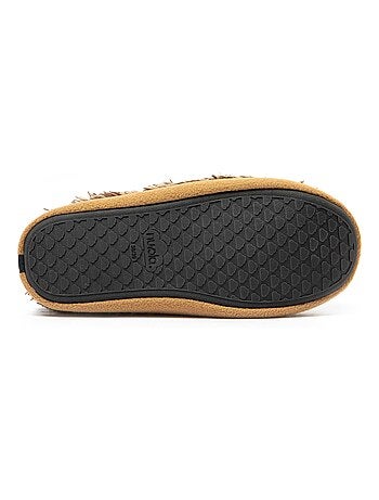 Chaussons unisexes Nuvola avec semelle en gomme