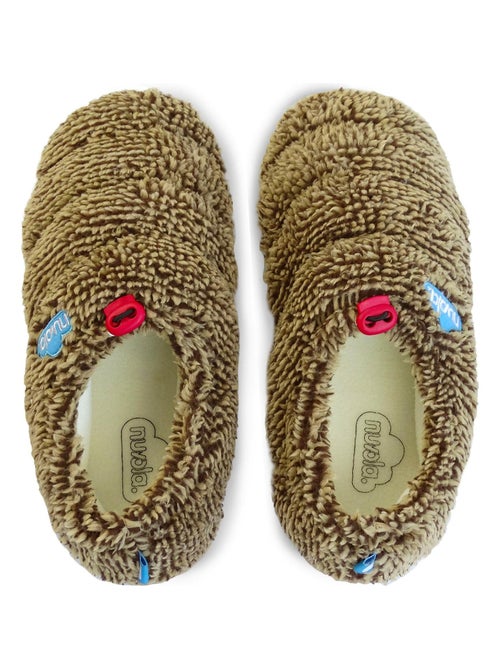 Chaussons unisexes Nuvola avec semelle en gomme - Kiabi