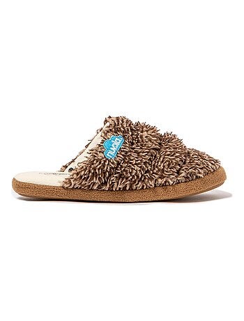 Chaussons unisexes Nuvola avec semelle en gomme