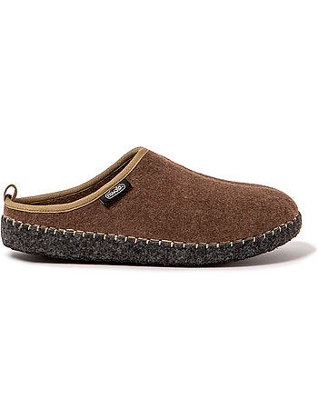 Chaussons unisexes Nuvola avec semelle en gomme.