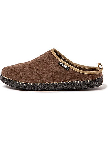 Chaussons unisexes Nuvola avec semelle en gomme.