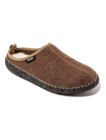 Chaussons unisexes Nuvola avec semelle en gomme.