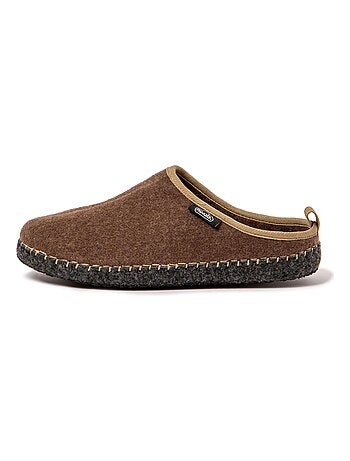 Chaussons unisexes Nuvola avec semelle en gomme.