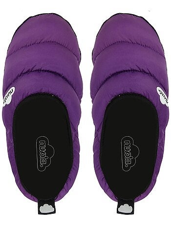 Chaussons unisexes Nuvola avec semelle en gomme
