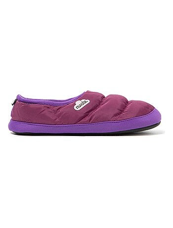 Chaussons unisexes Nuvola avec semelle en gomme