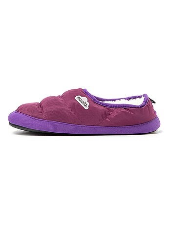 Chaussons unisexes Nuvola avec semelle en gomme