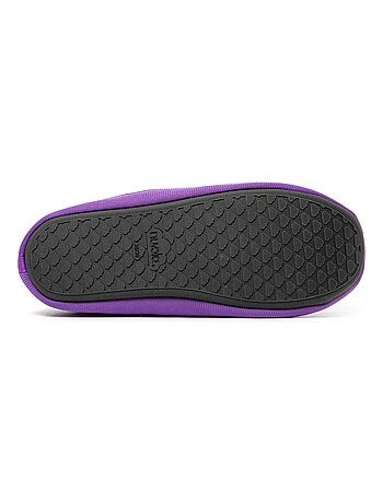 Chaussons unisexes Nuvola avec semelle en gomme