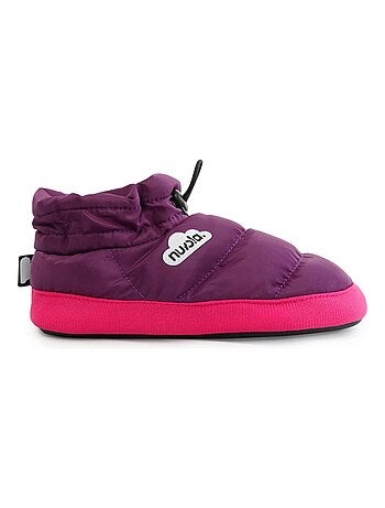 Chaussons unisexes Nuvola avec semelle en gomme