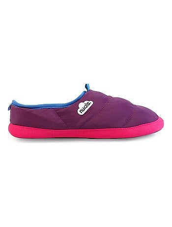 Chaussons unisexes Nuvola avec semelle en gomme