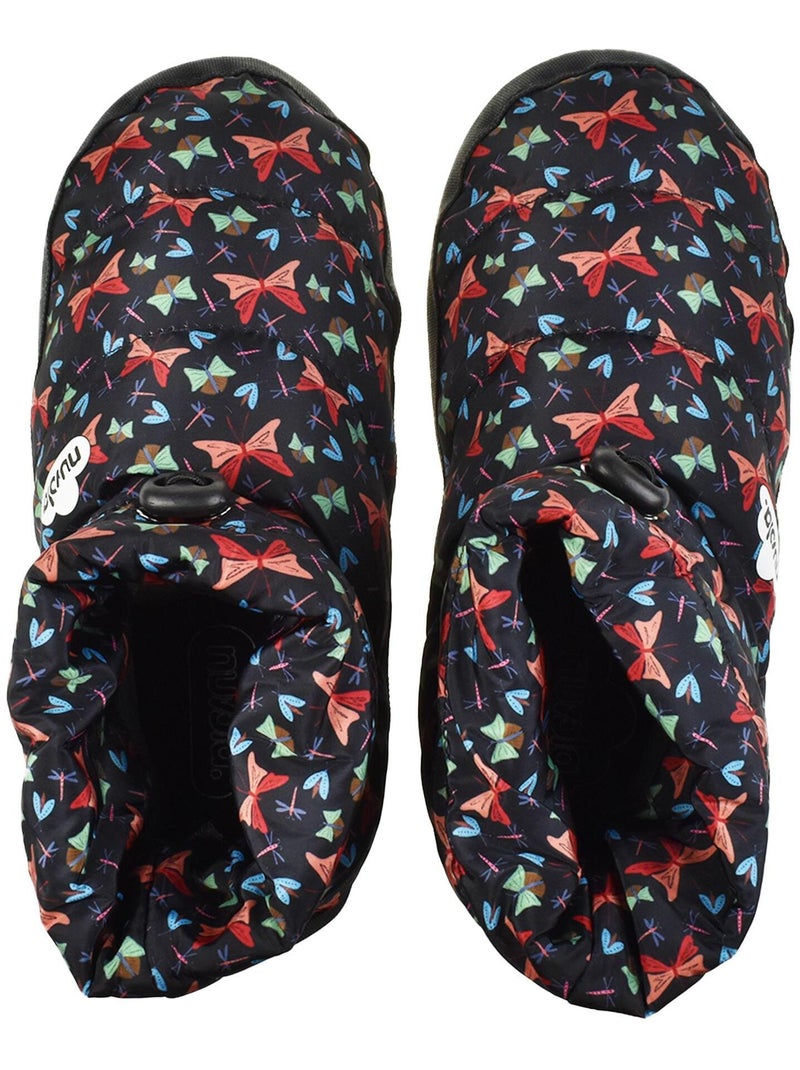 Chaussons unisexes Nuvola avec semelle en gomme Noir - Kiabi