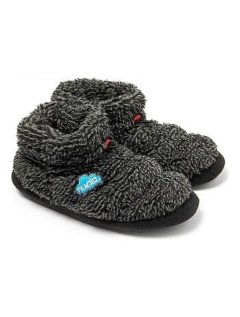 Chaussons unisexes Nuvola avec semelle en gomme