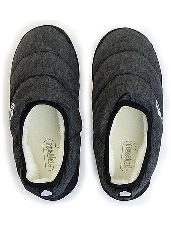 Chaussons unisexes Nuvola avec semelle en gomme