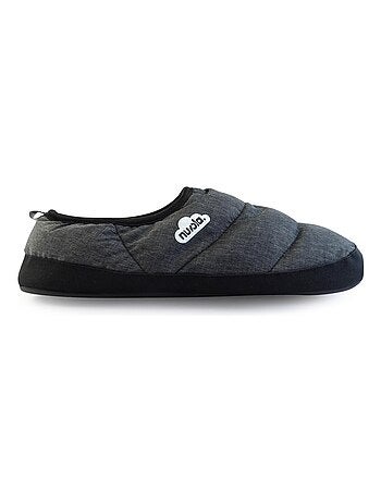 Chaussons unisexes Nuvola avec semelle en gomme