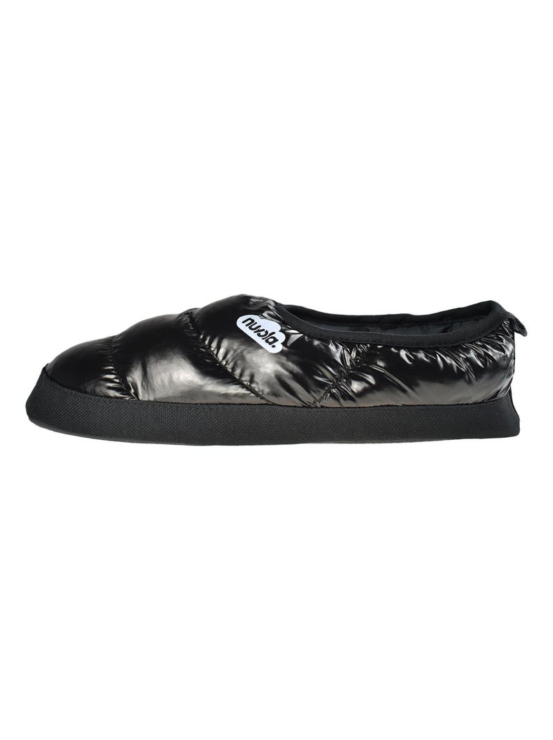 Chaussons unisexes Nuvola avec semelle en gomme Noir - Kiabi