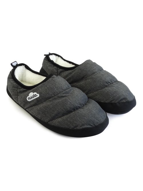 Chaussons unisexes Nuvola avec semelle en gomme - Kiabi