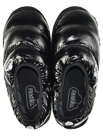 Chaussons unisexes Nuvola avec semelle en gomme