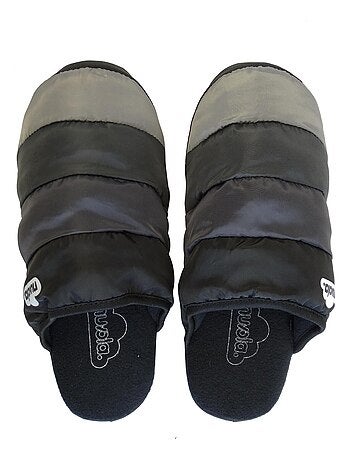 Chaussons unisexes Nuvola avec semelle en gomme