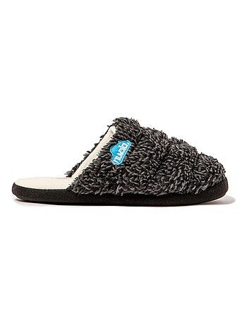 Chaussons unisexes Nuvola avec semelle en gomme
