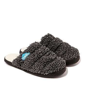Chaussons unisexes Nuvola avec semelle en gomme
