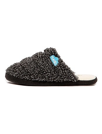 Chaussons unisexes Nuvola avec semelle en gomme