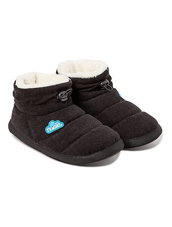 Chaussons unisexes Nuvola avec semelle en gomme