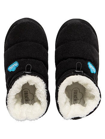 Chaussons unisexes Nuvola avec semelle en gomme
