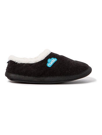 Chaussons unisexes Nuvola avec semelle en gomme