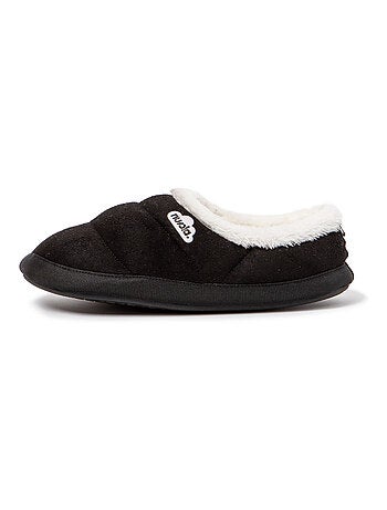 Chaussons unisexes Nuvola avec semelle en gomme