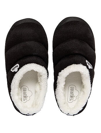 Chaussons unisexes Nuvola avec semelle en gomme