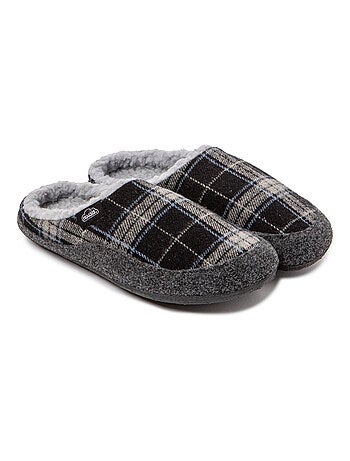Chaussons unisexes Nuvola avec semelle en gomme