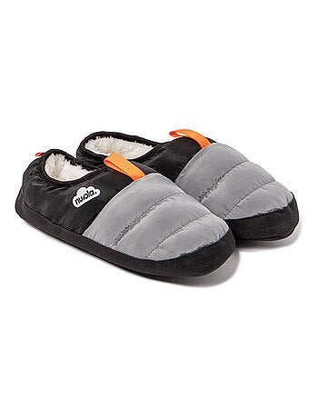 Chaussons unisexes Nuvola avec semelle en gomme