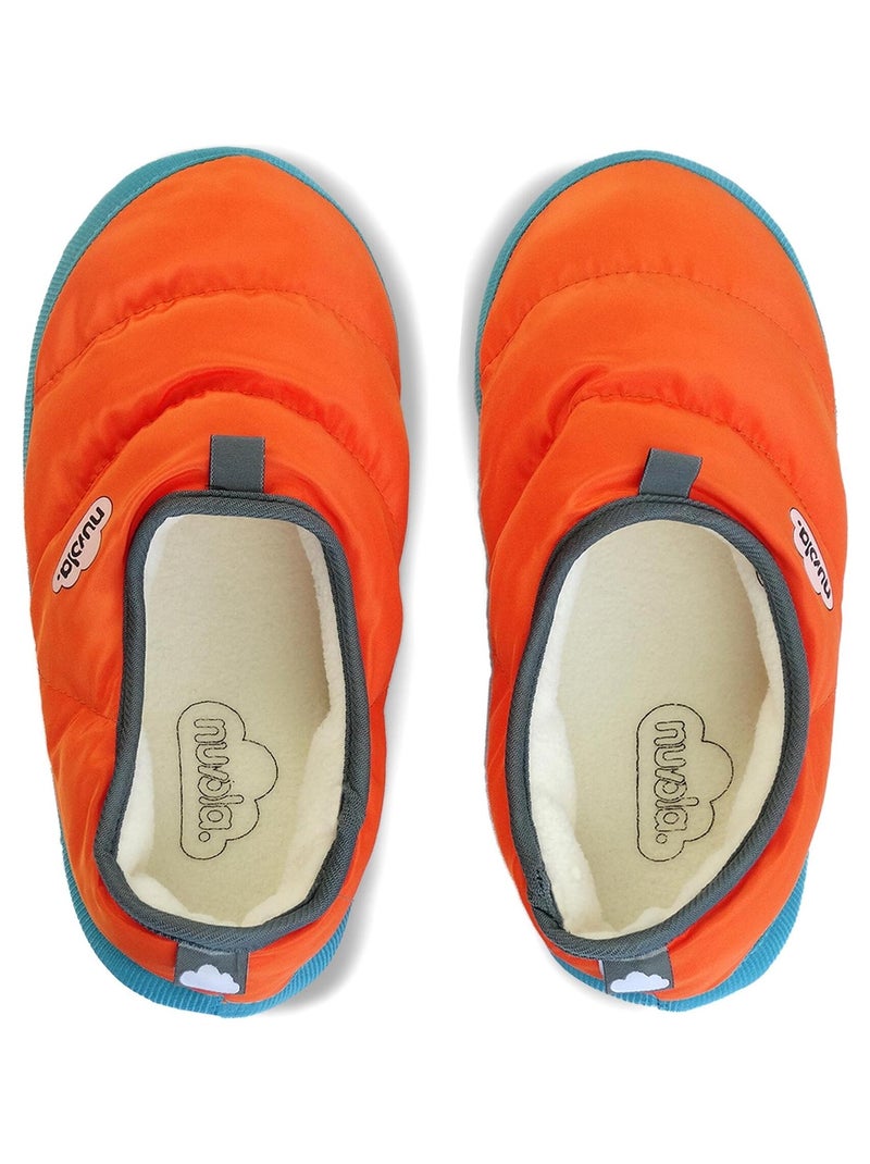 Chaussons unisexes Nuvola avec semelle en gomme Orange - Kiabi