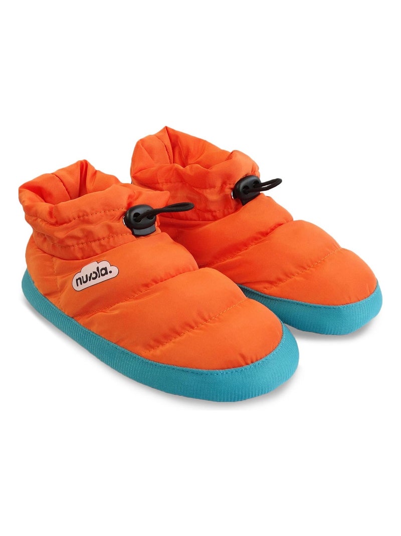 Chaussons unisexes Nuvola avec semelle en gomme Orange - Kiabi