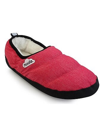 Chaussons unisexes Nuvola avec semelle en gomme