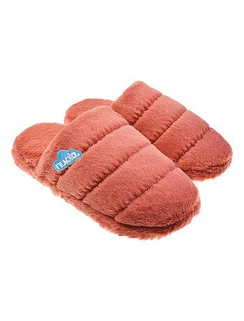 Chaussons unisexes Nuvola avec semelle en gomme