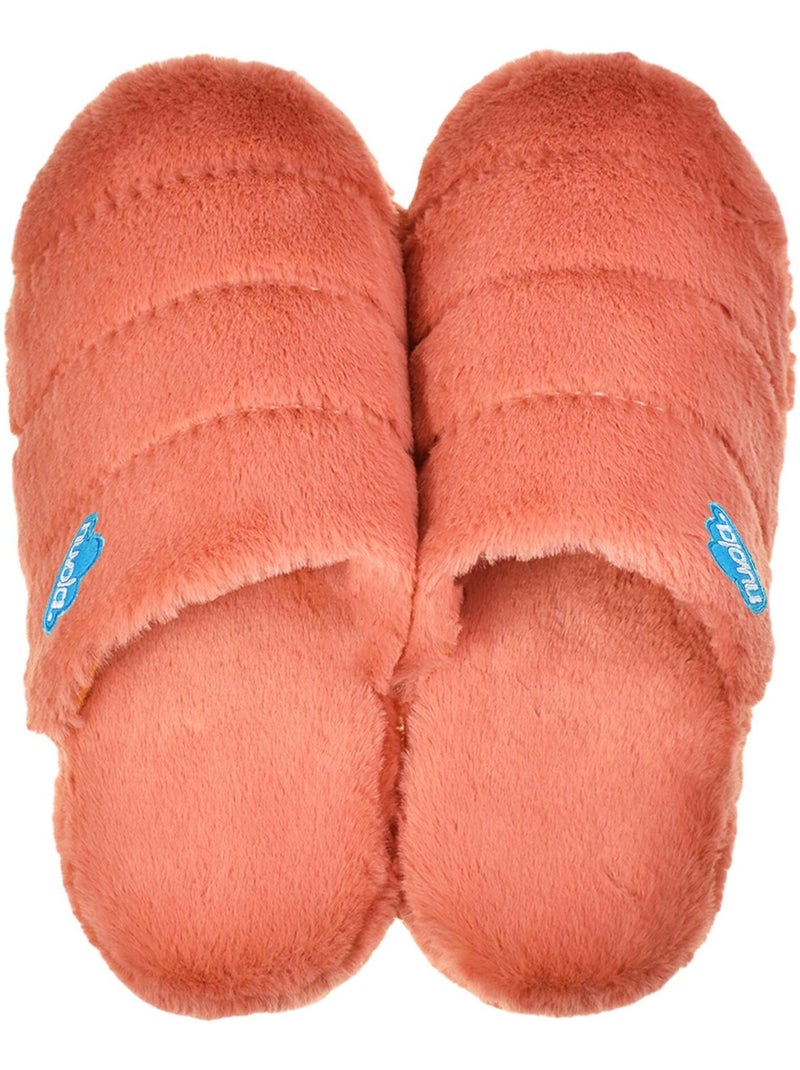 Chaussons unisexes Nuvola avec semelle en gomme Rose clair - Kiabi