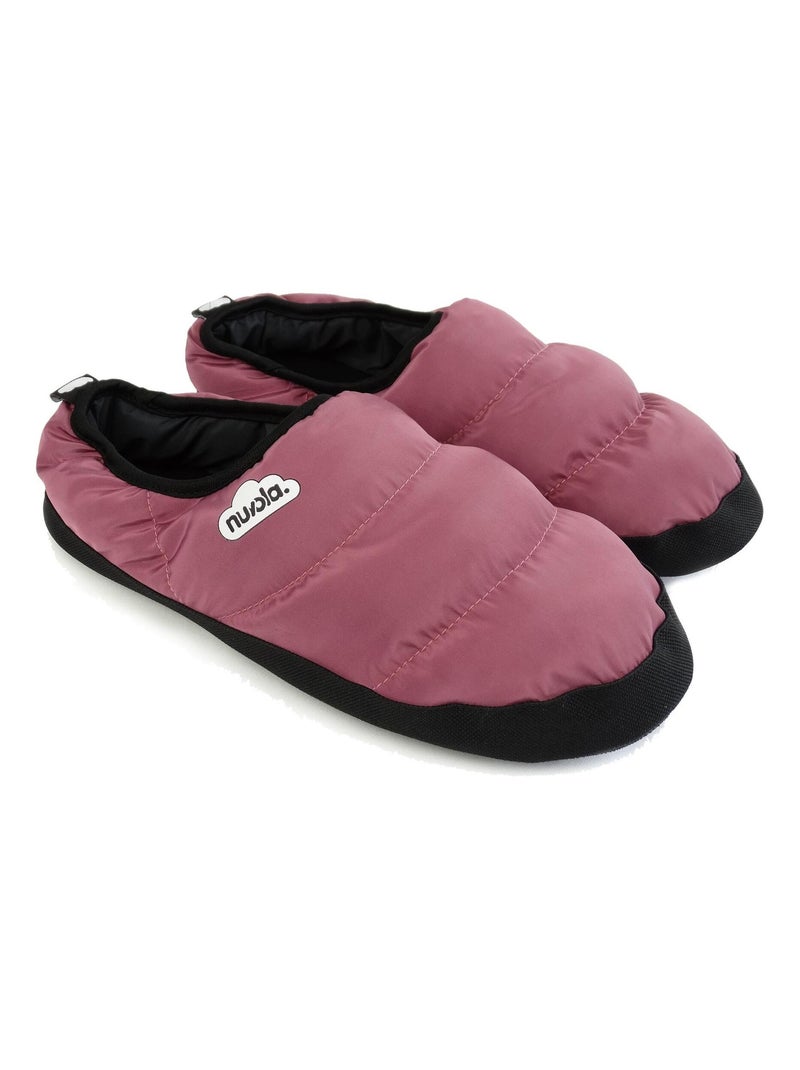 Chaussons unisexes Nuvola avec semelle en gomme Rose foncé - Kiabi