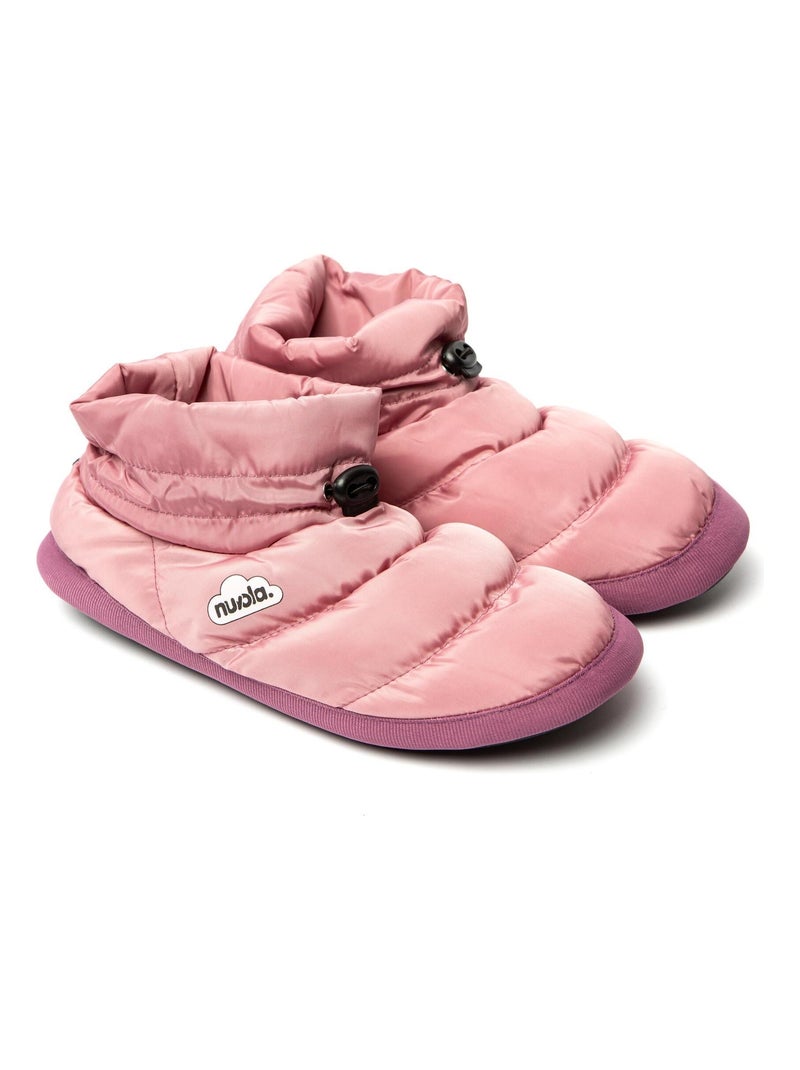 Chaussons unisexes Nuvola avec semelle en gomme Rose foncé - Kiabi
