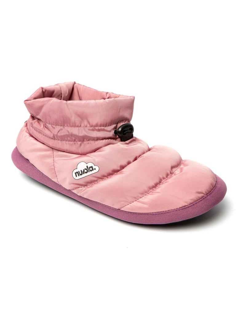 Chaussons unisexes Nuvola avec semelle en gomme Rose foncé - Kiabi