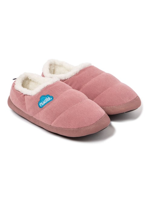 Chaussons unisexes Nuvola avec semelle en gomme - Kiabi