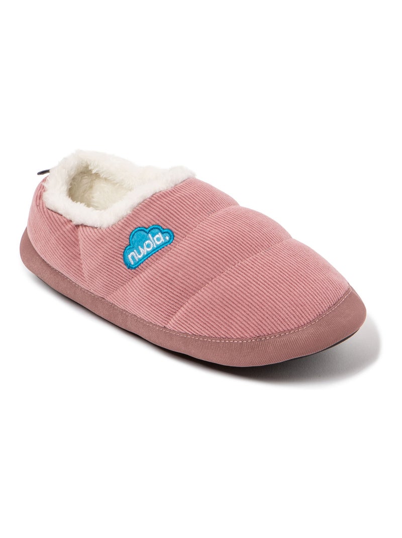 Chaussons unisexes Nuvola avec semelle en gomme Rose foncé - Kiabi