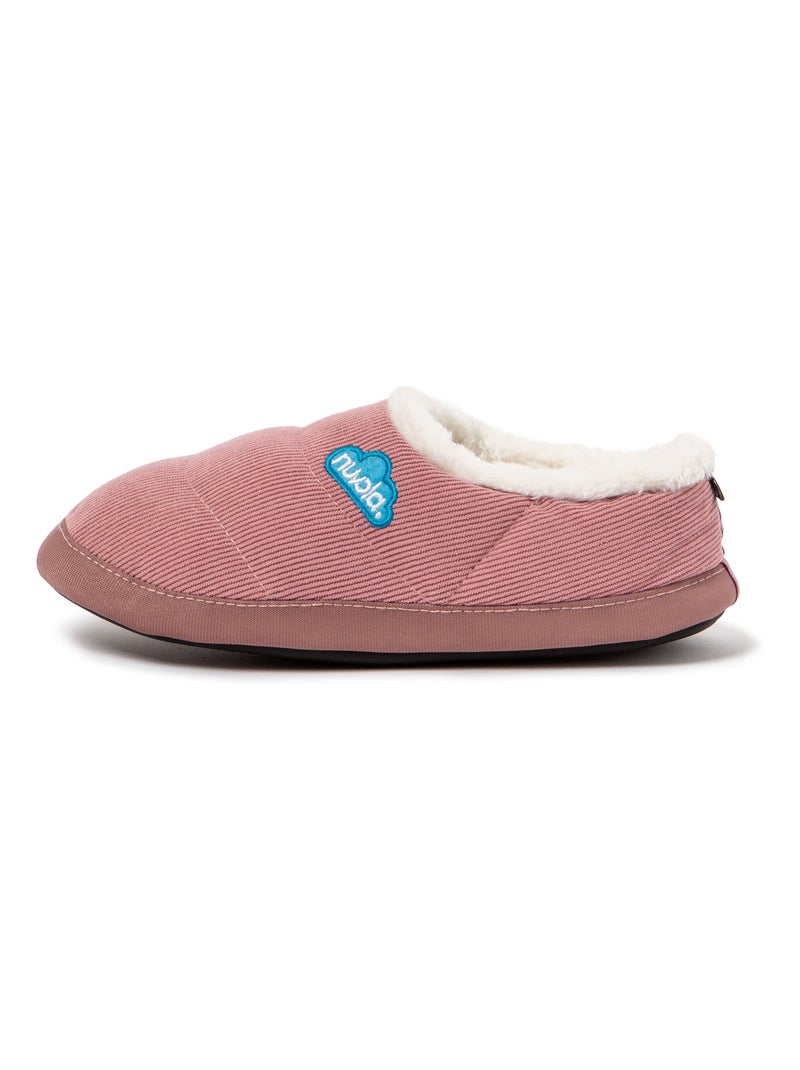 Chaussons unisexes Nuvola avec semelle en gomme Rose foncé - Kiabi