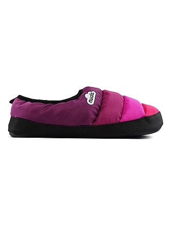 Chaussons unisexes Nuvola avec semelle en gomme